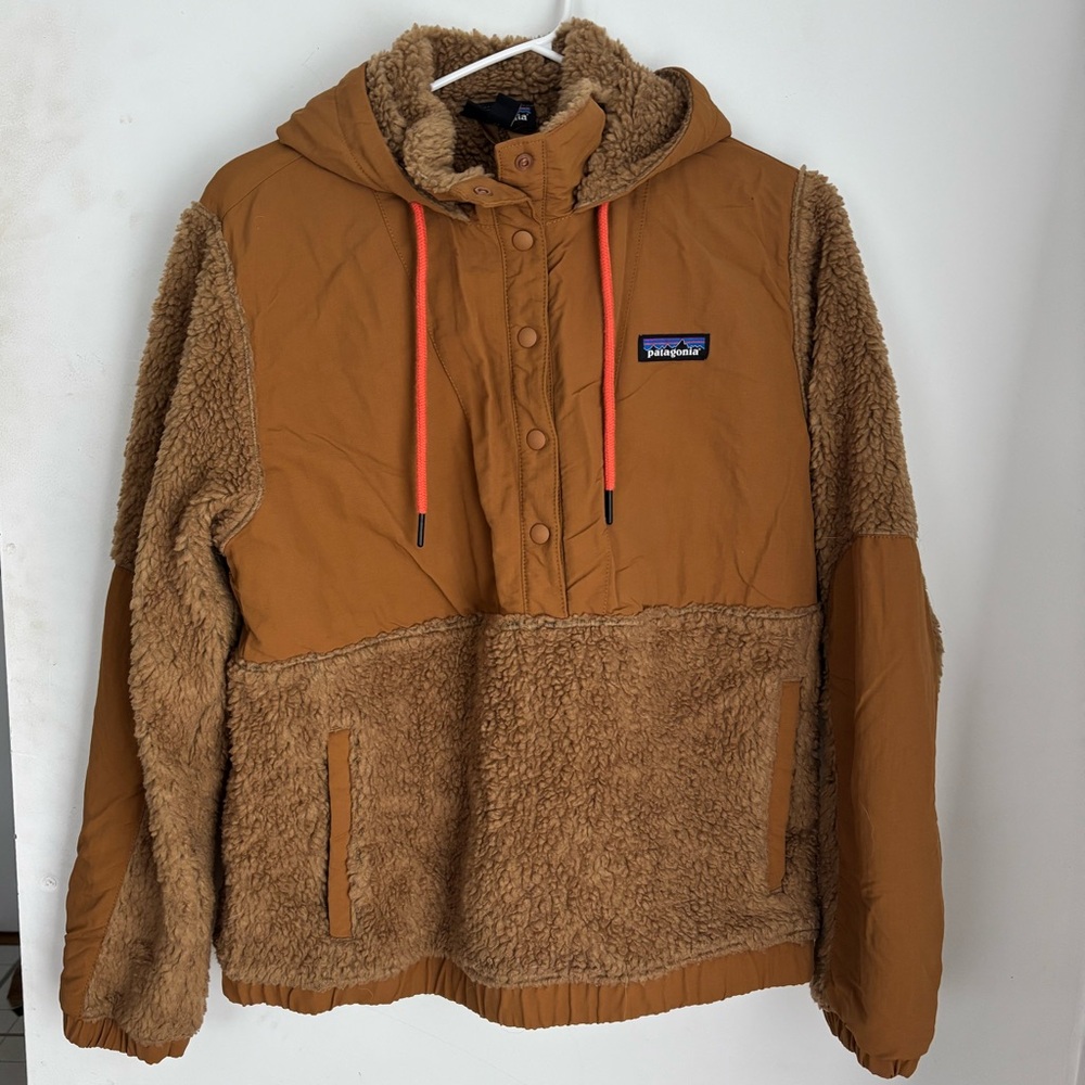 Patagonia Women’s Shelled Retro-X Pullover Teddy Bear Jacket Medium EUC